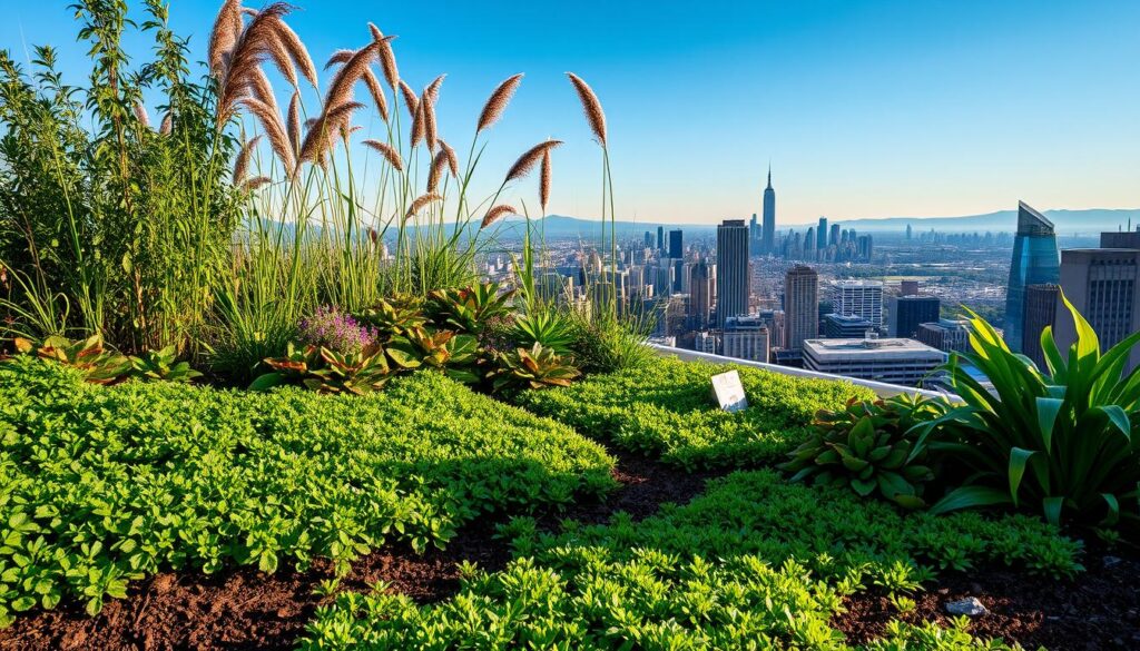 Extensive Dachbegrünung mit optimalem Substrat