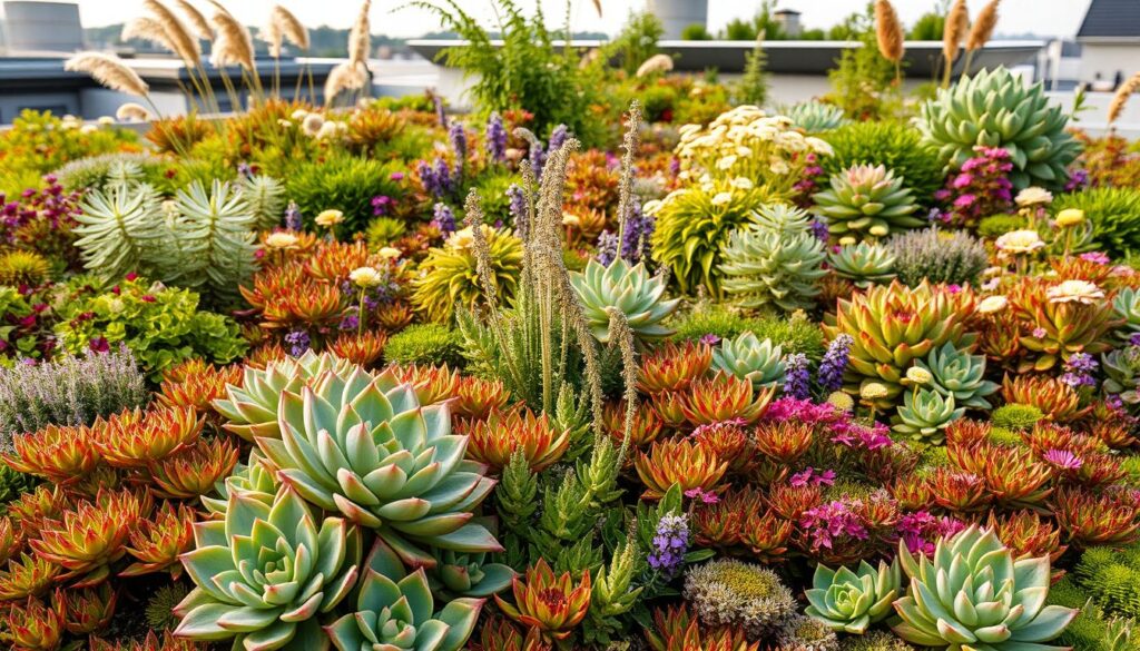 Pflanzen für Dachbegrünung