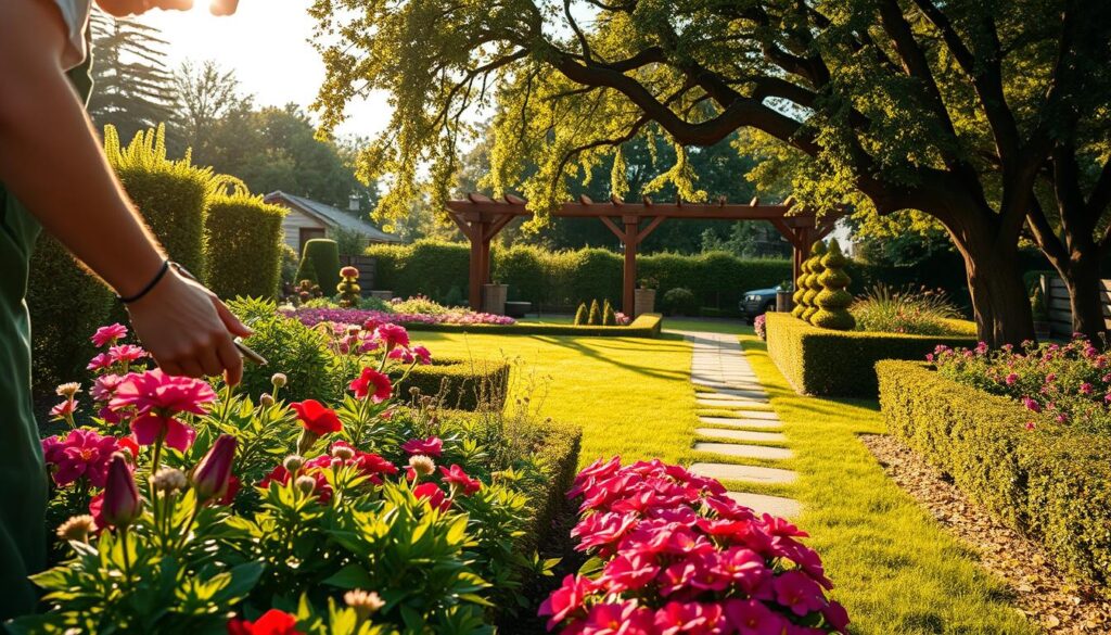 Professionelle Gartenpflege