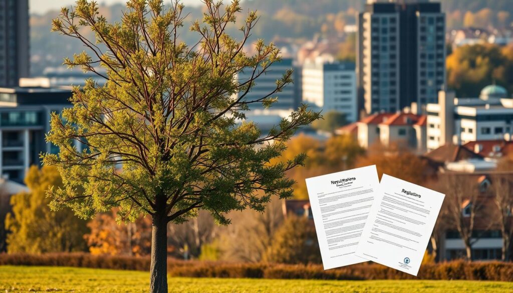 Rechtliche Rahmenbedingungen Baumschnitt