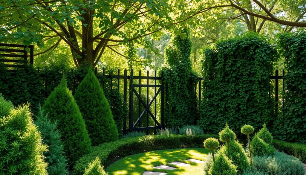 garten mit sichtschutz gestalten