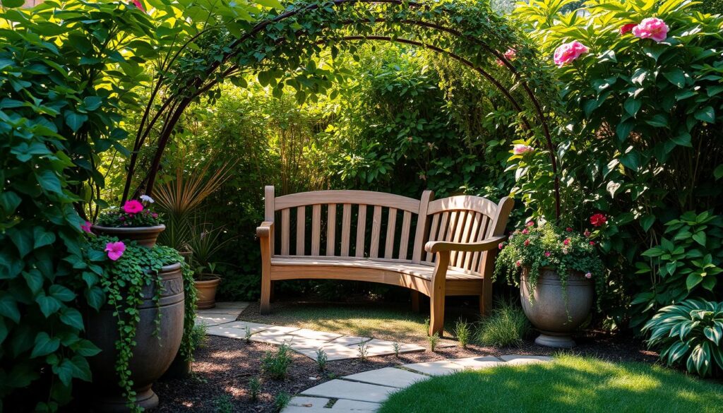 sitzplatz im garten bauen